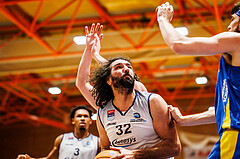 Basketball, win2day Basketball Superliga 2024/25, Grunddurchgang Runde 5, BBC Nord Dragonz, SKN St. Pölten, Sead Hadzifejzovic (32)