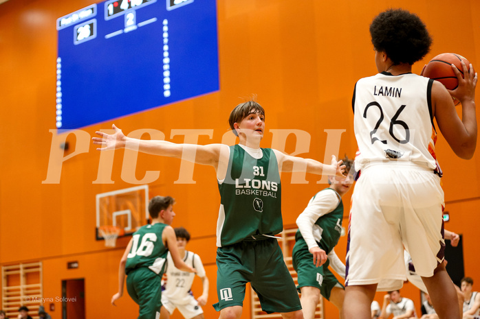 08.03.2025 Österreichischer Basketballverband 2024/25, SLMU16, Post SV Wien vs Dornbirn Lions