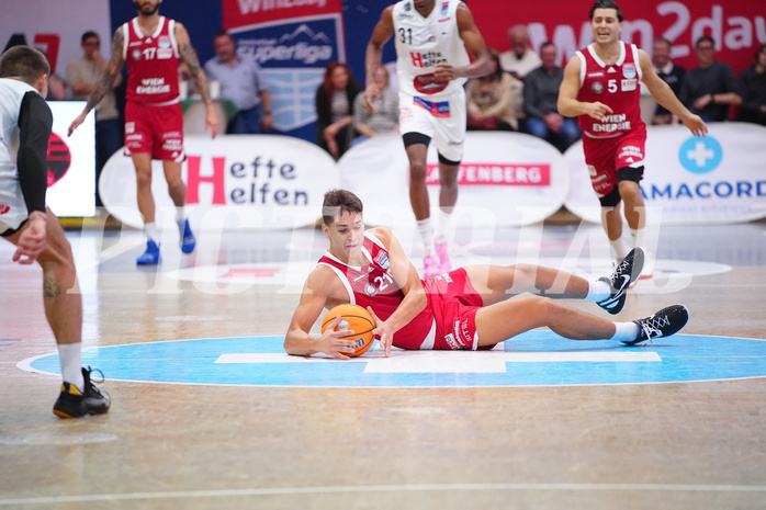 Win2day Basketball Superliga 2024/25, Grunddurchgang, 8. Runde, Kapfenberg vs. BC Vienna



