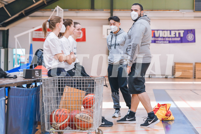  Basketball ÖBV wu18 Kadersichtung 2021