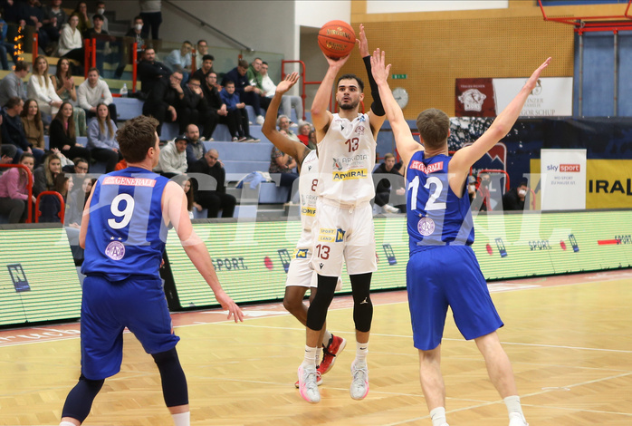 Basketball Superliaga 2021/22, 6.Qualifikationsrunde Traiskirchen Lions vs. D.C. Timberwolves