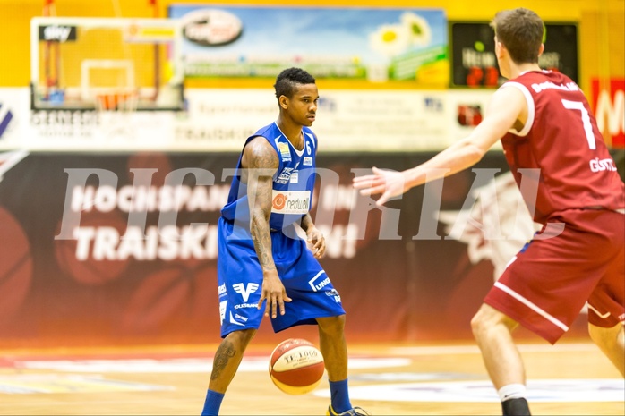 Basketball ABL 2015/16 Grunddurchgang 23.Runde Traiskirchen Lions vs. Oberwart Gunners 