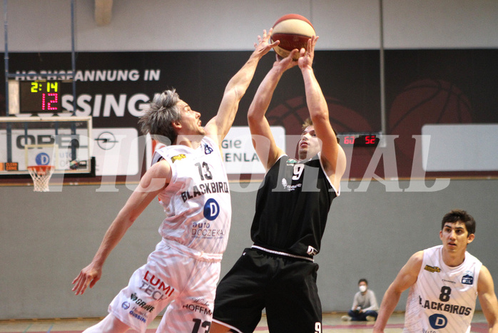 Basketball 2.Bundesliga 2020/21  Halbfinale Spiel 1  Jennersdorf Blackbirds vs RAIDERS Tirol