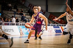 Basketball, ABL 2018/19, Grunddurchgang 33.Runde, Oberwart Gunners, Timberwolves, Joseph Scott (5)