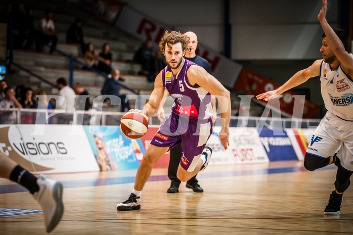 Basketball, ABL 2018/19, Grunddurchgang 33.Runde, Oberwart Gunners, Timberwolves, Joseph Scott (5)