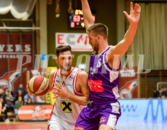Basketball ABL 2018/19 Grunddurchgang 08. Runde Flyers Wels vs Vienna D.C. Timberwolves