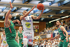 Basketball Superliga 2022/23, Playoff,  Viertelfinale Spiel 1 Gmunden Swans vs. Kapfenberg Bulls
