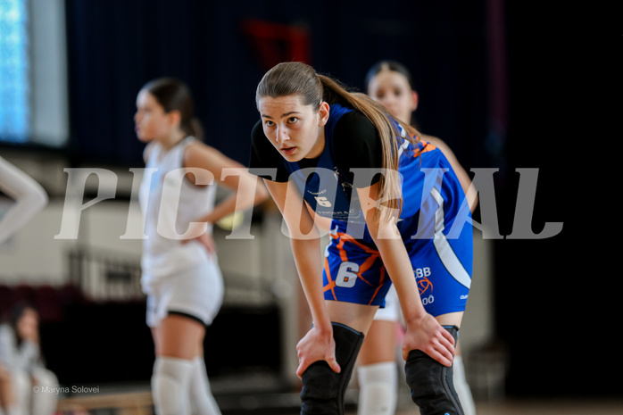 02.03.2025 Österreichischer Basketballverband 2024/25, SLWU16 Basket Flames UNION vs. DBB  Basketgirls Wels