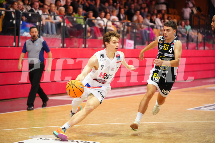 Win2day Basketball Superliga 2024/25, Grunddurchgang, 5. Runde, Kapfenberg vs. Gmunden


