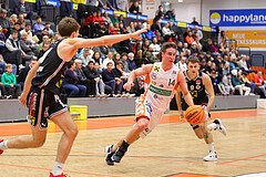 Basketball Superliga 2023/24, Grunddurchgang 17.Runde Klosterneuburg Dukes vs. Flyers Wels


