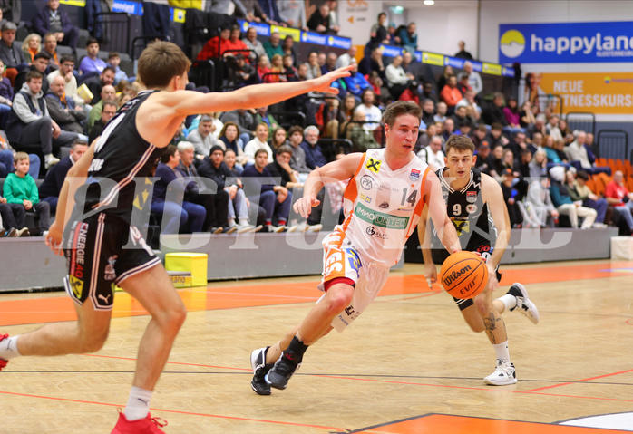 Basketball Superliga 2023/24, Grunddurchgang 17.Runde Klosterneuburg Dukes vs. Flyers Wels