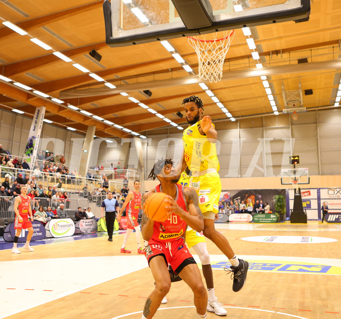Basketball Superliga 2023/24, Playoff, Viertelfinale Spiel 2 SKN St. Pölten vs. Traiskirchen Lions