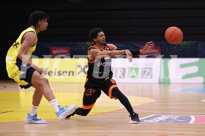 01.04.2023, Graz, Raiffeisen Sportpark Graz, Basketball Superliga 2022/23, 7. Qualifikationsrunde, UBSC Raiffeisen Graz vs. CITIES Panthers Fürstenfeld 