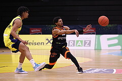 01.04.2023, Graz, Raiffeisen Sportpark Graz, Basketball Superliga 2022/23, 7. Qualifikationsrunde, UBSC Raiffeisen Graz vs. CITIES Panthers Fürstenfeld 
