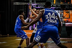 Basketball, ABL 2018/19, Playoff VF Spiel 3, BC Vienna, Oberwart Gunners, Jason Detrick (19)