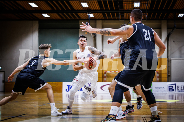 Basketball, Basketball Zweite Liga 2022/23, Grunddurchgang 1.Runde, Mattersburg Rocks, Basket Flames, Petar Zivkovic (8)