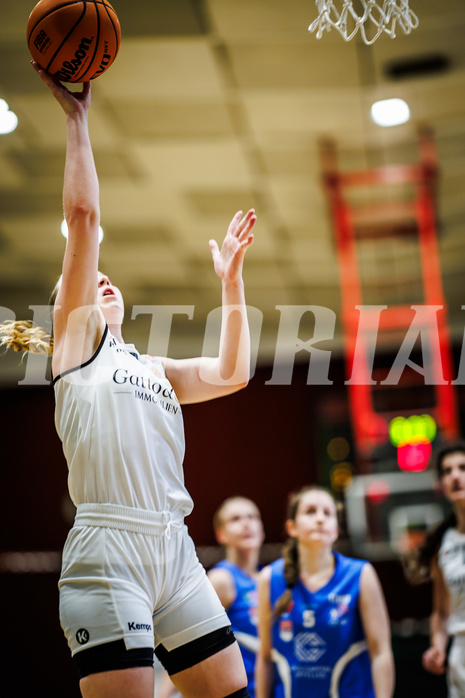 Basketball, Win2Day Basketball Damen Superliga 2023/24, Grunddurchgang 12.Runde, Basket Flames, DBB LZ OÖ, Isabelle Fleischanderl (7)