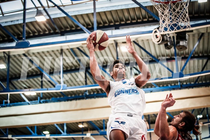 Basketball, ABL 2017/18, Grunddurchgang 27.Runde, Oberwart Gunners, BC Vienna, Gregg Denzel (9)