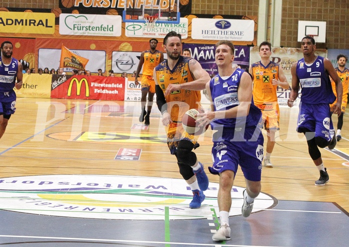 Basketball ABL 2017/18 Grunddurchgang 34.Runde  Fürstenfeld Panthers vs Oberwart Gunners