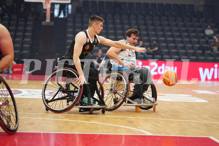 Basketball Austria Cup 2025, Final Four, Rollstuhl BB Cup Finale,  Flinkstones Graz vs Sitting Bulls Klosterneuburg


