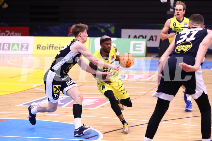 28.03.2025, Graz, Raiffeisen Sportpark Graz, Basketball Superliga 2024/25, 7. Platzierungsrunde, UBSC Graz - Gmunden Swans