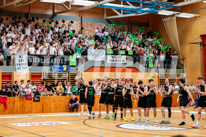 Basketball Zweite Liga 2023/24, Playoff, Finale Spiel 3 Mistelbach Mustangs vs. Union Deutsch Wagram