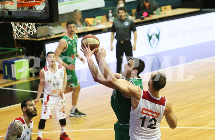 Basketball Superliga 20120/21, Viertelfinale Spiel 4 BC Vienna vs. Kpafenberg Bulls


