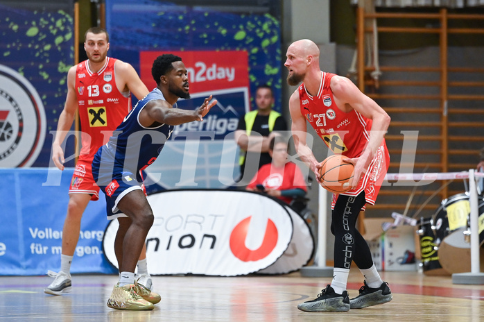 Basketball Superliga 2024/25, Playoff, Viertelfinale Spiel 1, Flyers Wels vs BBC Nord Dragonz,