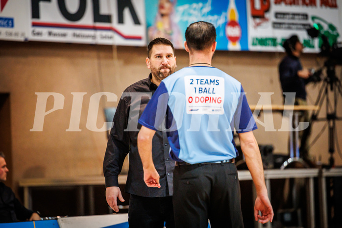 Basketball, Basketball Austria Cup 2022/23, Halbfinale 1, Oberwart Gunners, Gmunden Swans, Horst Leitner (Coach)