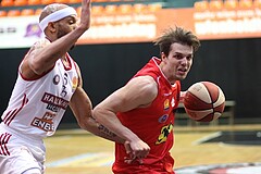 Basketball ABL 2016/17, Playoff VF Spiel 1 BC Vienna vs. WBC Wels


