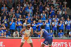 Basketball, Basketball Superliga 2024/25, Playoffs, Finale Spiel 1, Oberwart Gunners vs. BBC Nord Dragonz