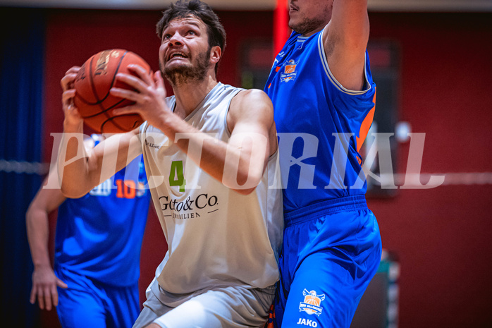 Basketball 2.Bundesliga 2021/22, Grunddurchgang 10.Runde Basket Flames vs. BBU Salzburg
