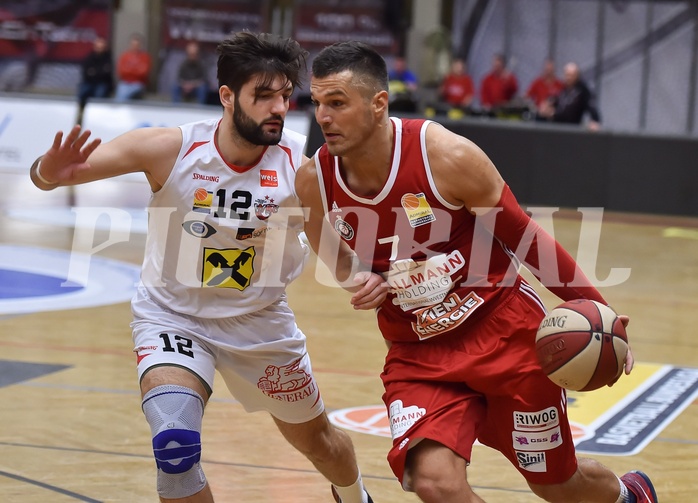 Basketball ABL 2015/16 Grunddurchgang 21.Runde WBC Wels vs BC Vienna