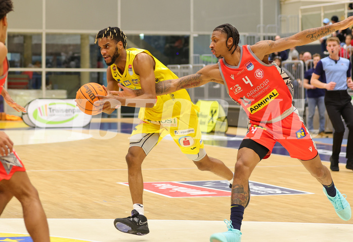 Basketball Superliga 2023/24, Grunddurchgang 19.Runde SKN St. Pölten vs. Traiskirchen Lions