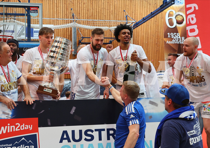 Basketball Superliga 2024/25, Playoffs, Finale Spiel 3 Oberwart Gunners vs. BBC Nord Dragonz



