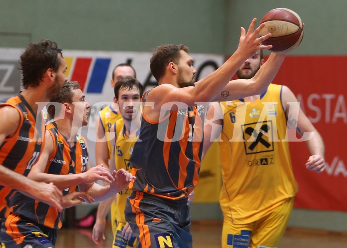 Basketball ABL 2017/18 Grunddurchgang 5.Runde UBSC Graz vs. BK Dukes Klostererneuburg


