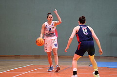 20.03.2024, Graz, Unionhalle A, Basketball Damen Superliga 2023/24, Semifinale, UBSC-DBBC Graz - SKN St. Pölten Frauen,  