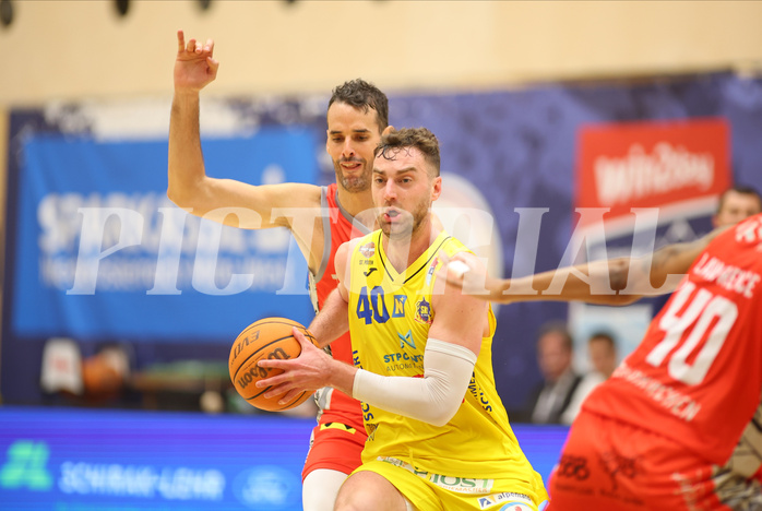 Basketball Superliga 2023/24, Playoff, Viertelfinale Spiel 4 SKN St. Pölten vs. Traiskirchen Lions