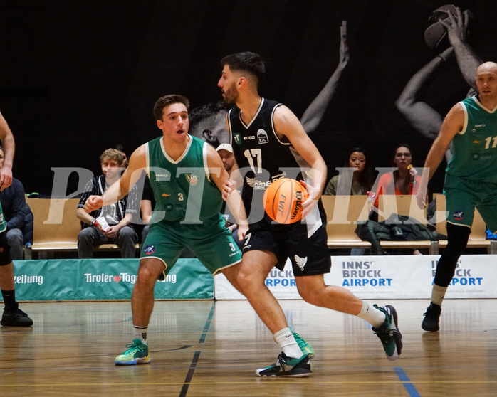 Basketball Zweite Liga 2023/24, Grunddurchgang 7.Runde Tirol Raiders vs KOS Celovec