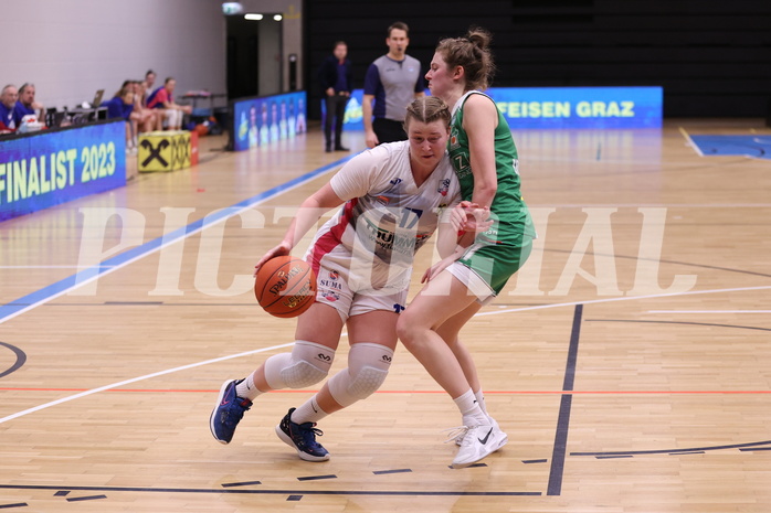 29.01.2023, Graz, Raiffeisen Sportpark, Basketball Damen Superliga 2022/23, Grunddurchgang 12.Runde, UBSC-DBBC Graz vs. UBI Graz,  