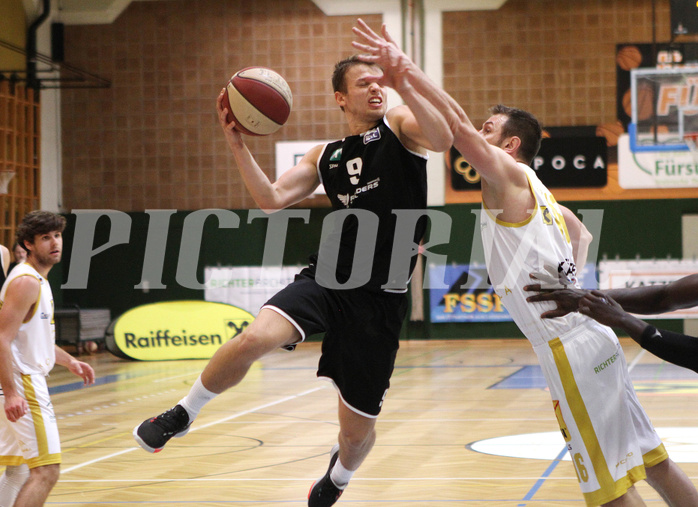 Basketball 2.Bundesliga 2020/21 Grunddurchgang 21.Runde  Fürstenfeld Panthers vs RAIDERS Tirol