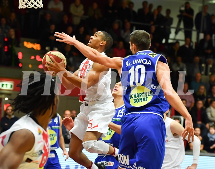Basketball ABL 2017/18, Grunddurchgang 5.Runde Flyers Wels vs. Gmunden Swans


