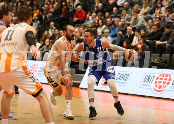 Basketball ABL 2018/19, Grunddurchgang 22.Runde BK Dukes vs. Oberwart Gunners


