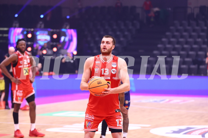 18.01.2025, Graz, Raiffeisen Sportpark, Basketball Austria Cup 2025, Final Four, Semifinale, Flyer Wels vs BBC Nord,  