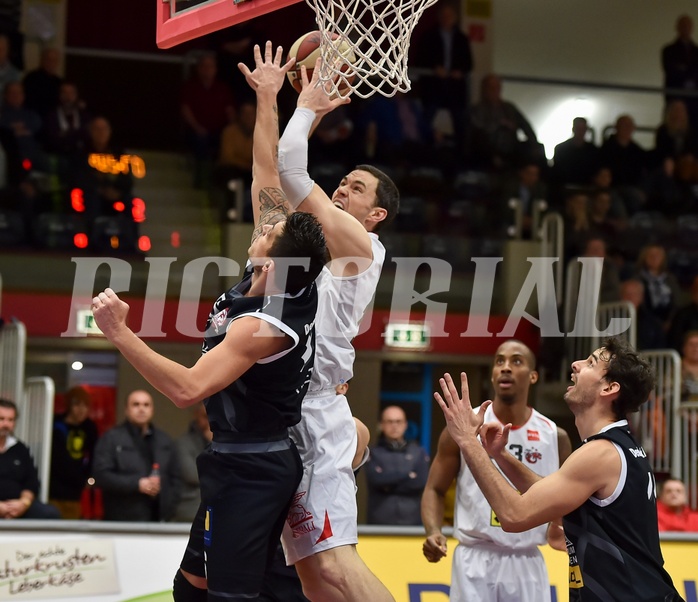 Basketball ABL 2015/16 Grunddurchgang 27.Runde WBC Wels vs Traiskirchen Lions