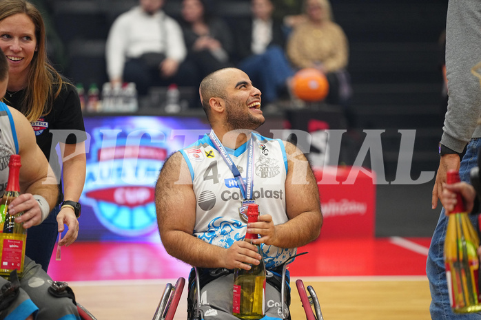 Basketball Austria Cup 2025, Final Four, Rollstuhl BB Cup Finale,  Flinkstones Graz vs Sitting Bulls Klosterneuburg


