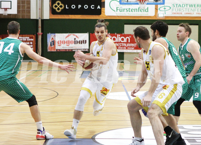 Basketball 2.Bundesliga 2020/21 Grunddurchgang 9.Runde  Fürstenfeld Panthers vs KOS Celovec