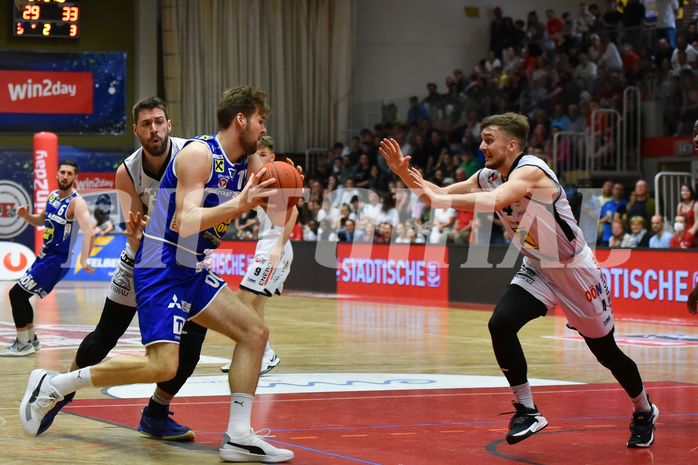 Basketball Superliga 2021/22, Viertelfinale Spiel 4, Flyers Wels vs Swans Gmunden