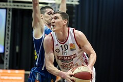 24.02.2017 Basketball ABL 2016/17 Grunddurchgang 24. Runde bc Vienna vs Kapfenberg bulls