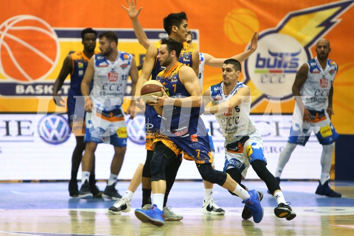 Basketball ABL 2017/18, Grunddurchgang 20.Runde Kapfenberg Bulls vs. Fürstenfeld Panthers


